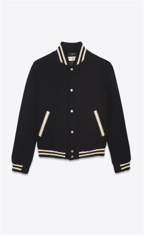 ysl teddy jacket celebrity|saint laurent suede jacket.